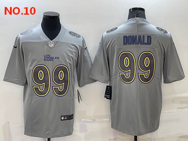 Men's Los Angeles Rams #99 Aaron Donald Jesey NO.10;